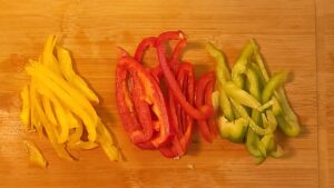 Bell pepper Lomein-Luiskitchens