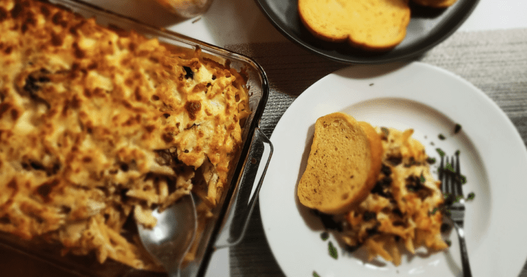 Bake Sundried tomato Penne with Chicken