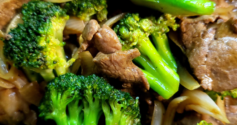 Stir Fried Beef Broccoli